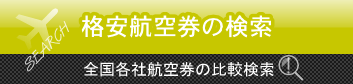 国内格安航空券